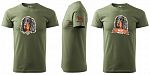 Pánské myslivecké tričko 129 PXT CREATIVE se psem khaki vel. XL - Obrázek (19)